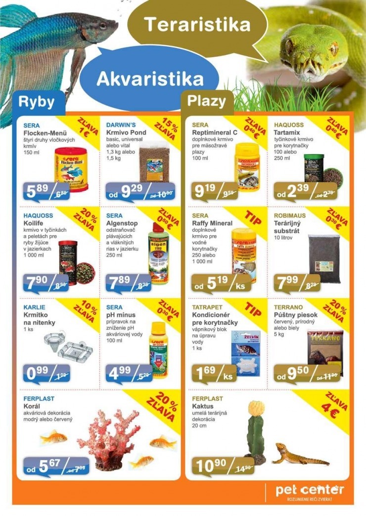 leták špeciálna ponuka Pet Center strana 11 leták špeciálna ponuka Pet Center strana 11