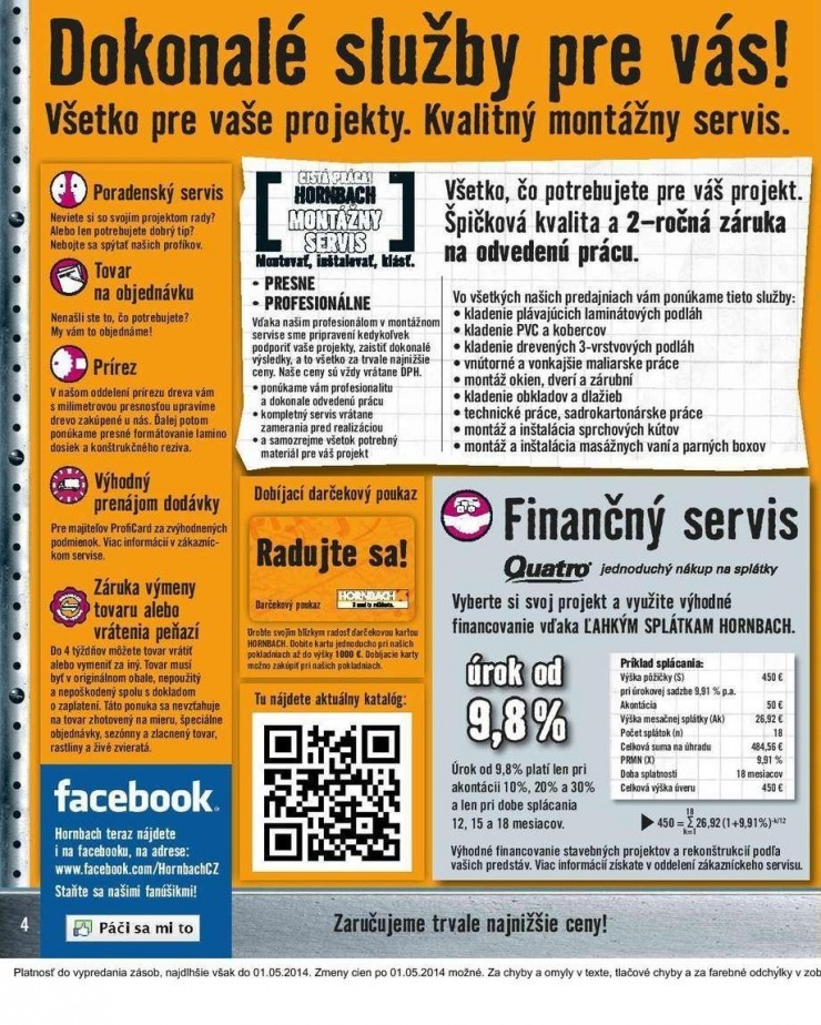 leták HORNBACH špeciálny leták strana 4 leták HORNBACH špeciálny leták strana 4