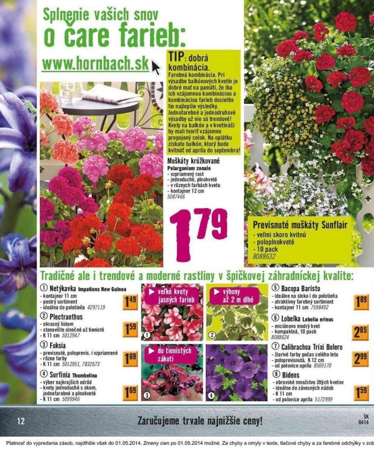 leták HORNBACH špeciálny leták strana 12 leták HORNBACH špeciálny leták strana 12