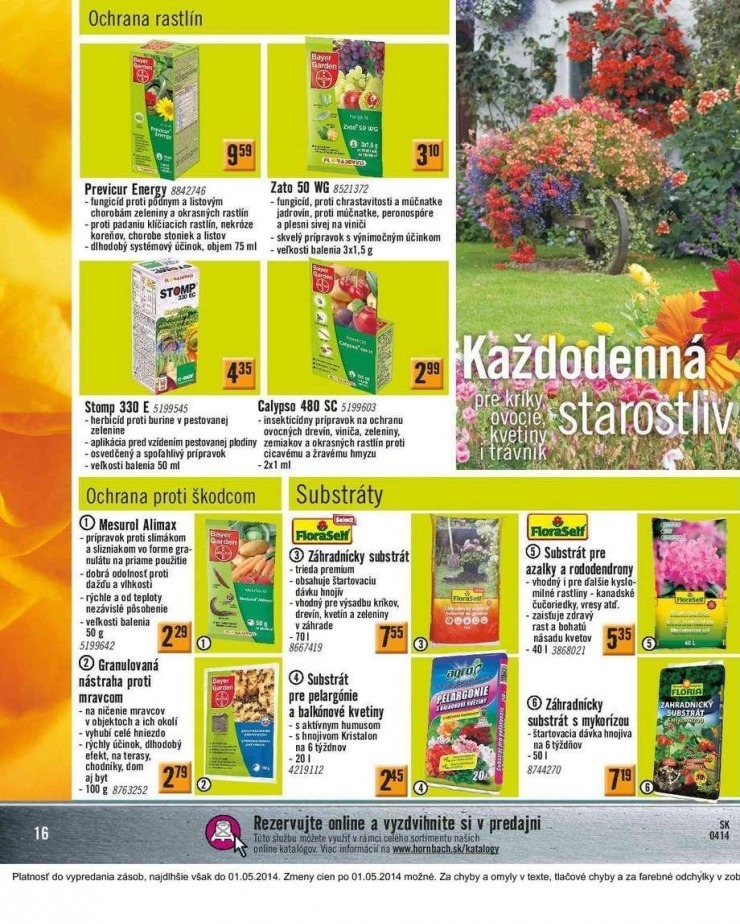 leták HORNBACH špeciálny leták strana 16 leták HORNBACH špeciálny leták strana 16