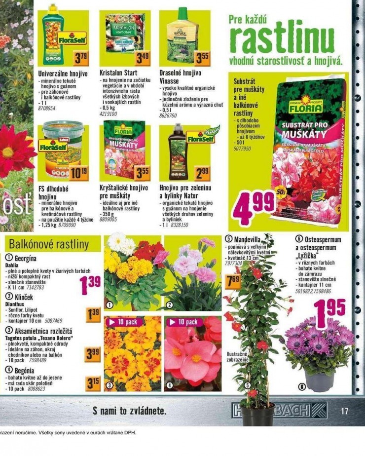 leták HORNBACH špeciálny leták strana 17 leták HORNBACH špeciálny leták strana 17