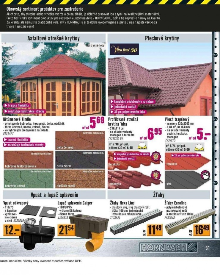 leták HORNBACH špeciálny leták strana 31 leták HORNBACH špeciálny leták strana 31
