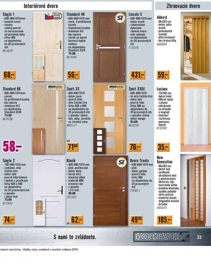 leták HORNBACH špeciálny leták strana 33 leták HORNBACH špeciálny leták strana 33