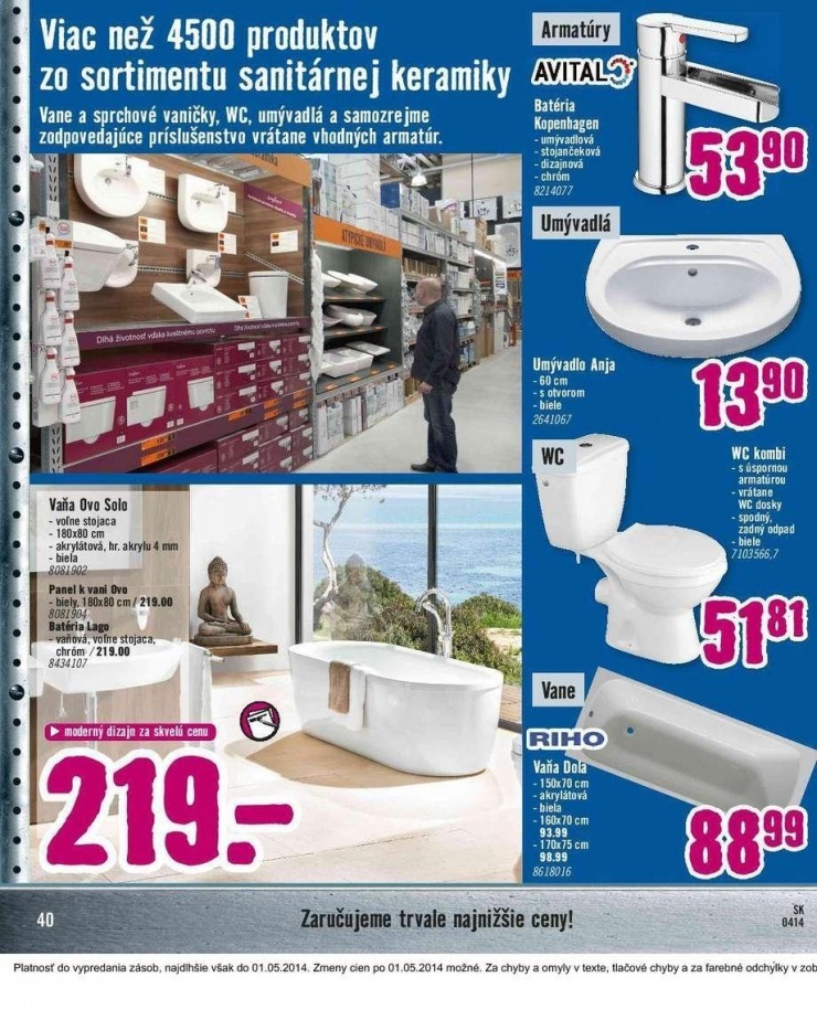 leták HORNBACH špeciálny leták strana 40 leták HORNBACH špeciálny leták strana 40