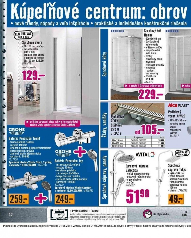 leták HORNBACH špeciálny leták strana 42 leták HORNBACH špeciálny leták strana 42