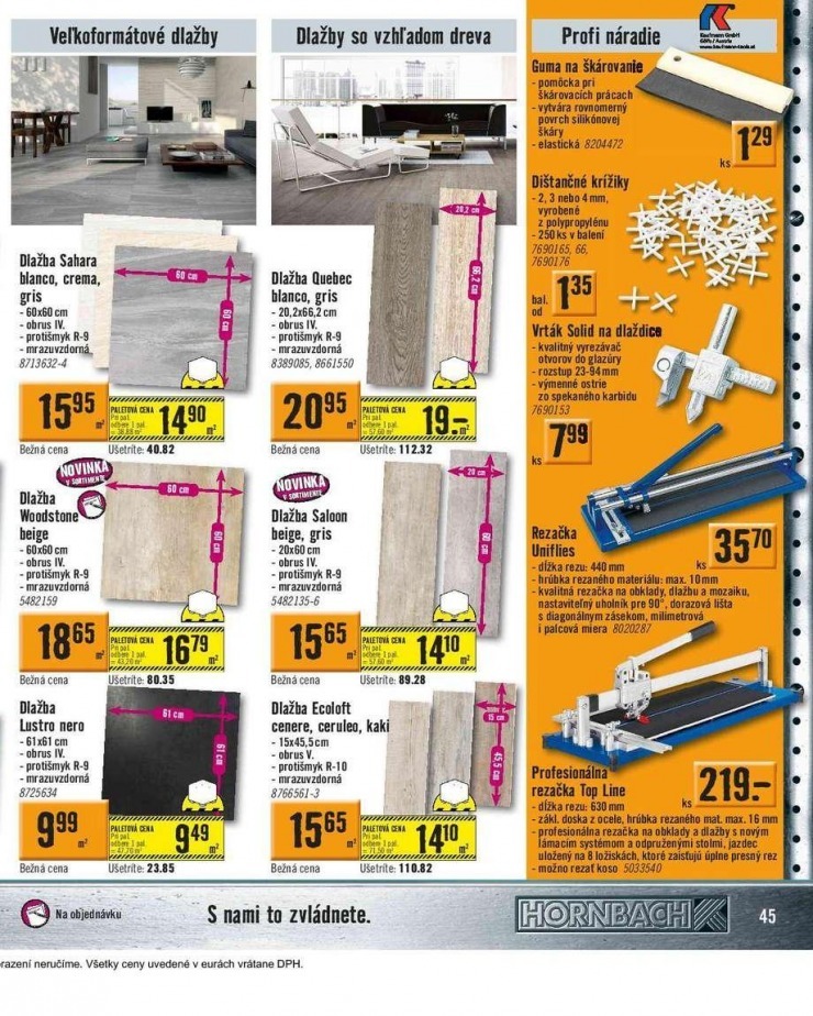 leták HORNBACH špeciálny leták strana 45 leták HORNBACH špeciálny leták strana 45