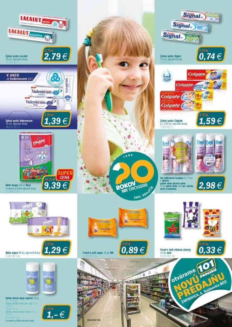 leták 101 Drogerie akčný leták strana 8 leták 101 Drogerie akčný leták strana 8