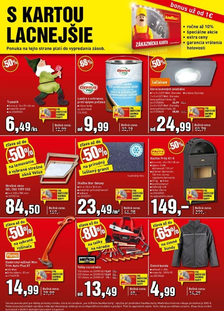 leták extra leták bauMax strana 2 leták extra leták bauMax strana 2