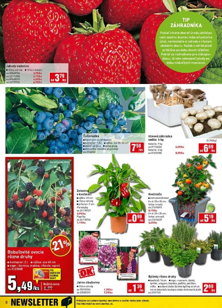 leták extra leták bauMax strana 8 leták extra leták bauMax strana 8