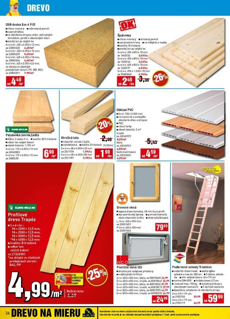 leták extra leták bauMax strana 26 leták extra leták bauMax strana 26