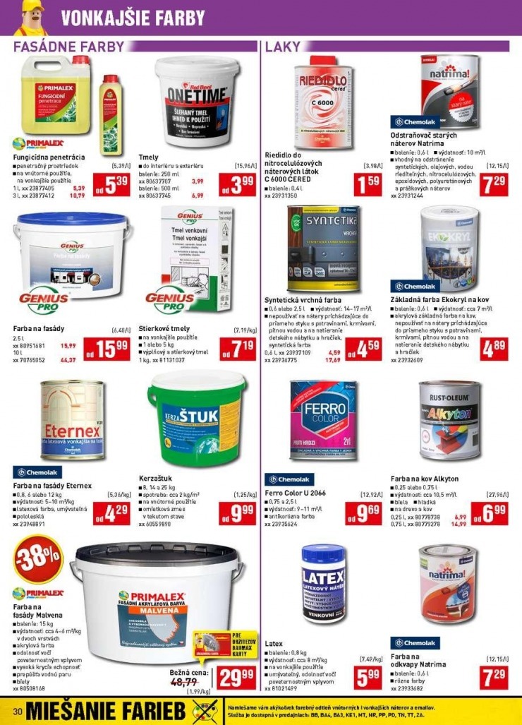 leták extra leták bauMax strana 30 leták extra leták bauMax strana 30