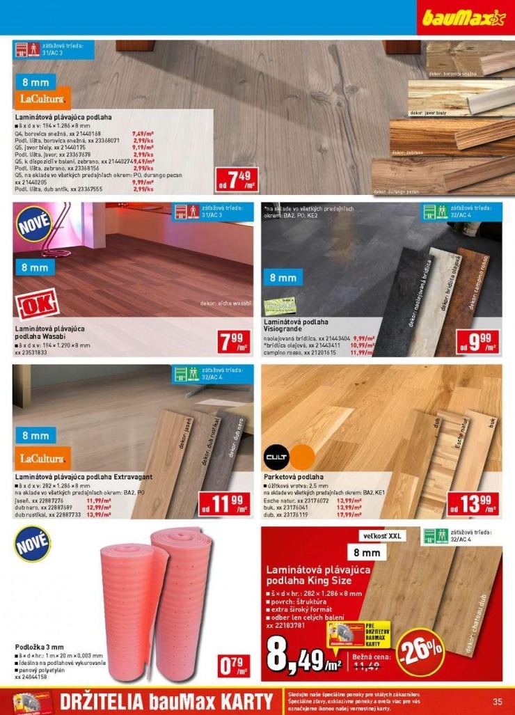 leták extra leták bauMax strana 35 leták extra leták bauMax strana 35