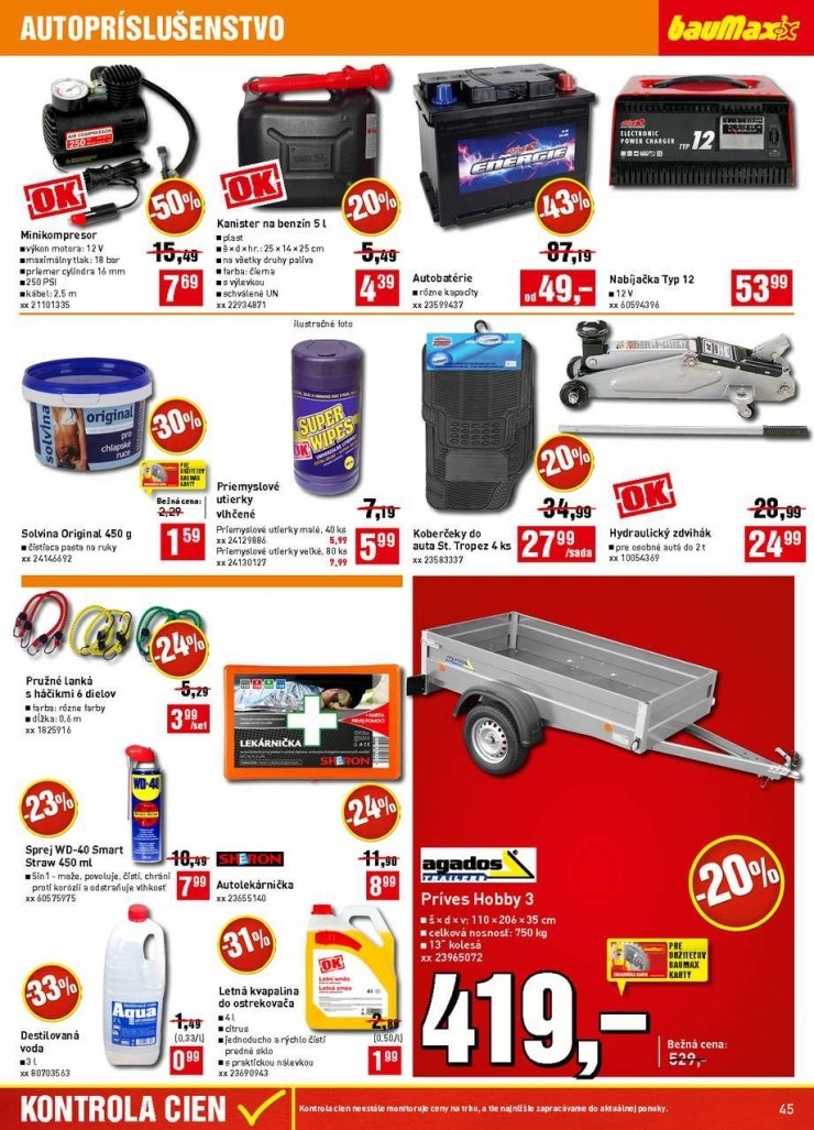 leták extra leták bauMax strana 45 leták extra leták bauMax strana 45