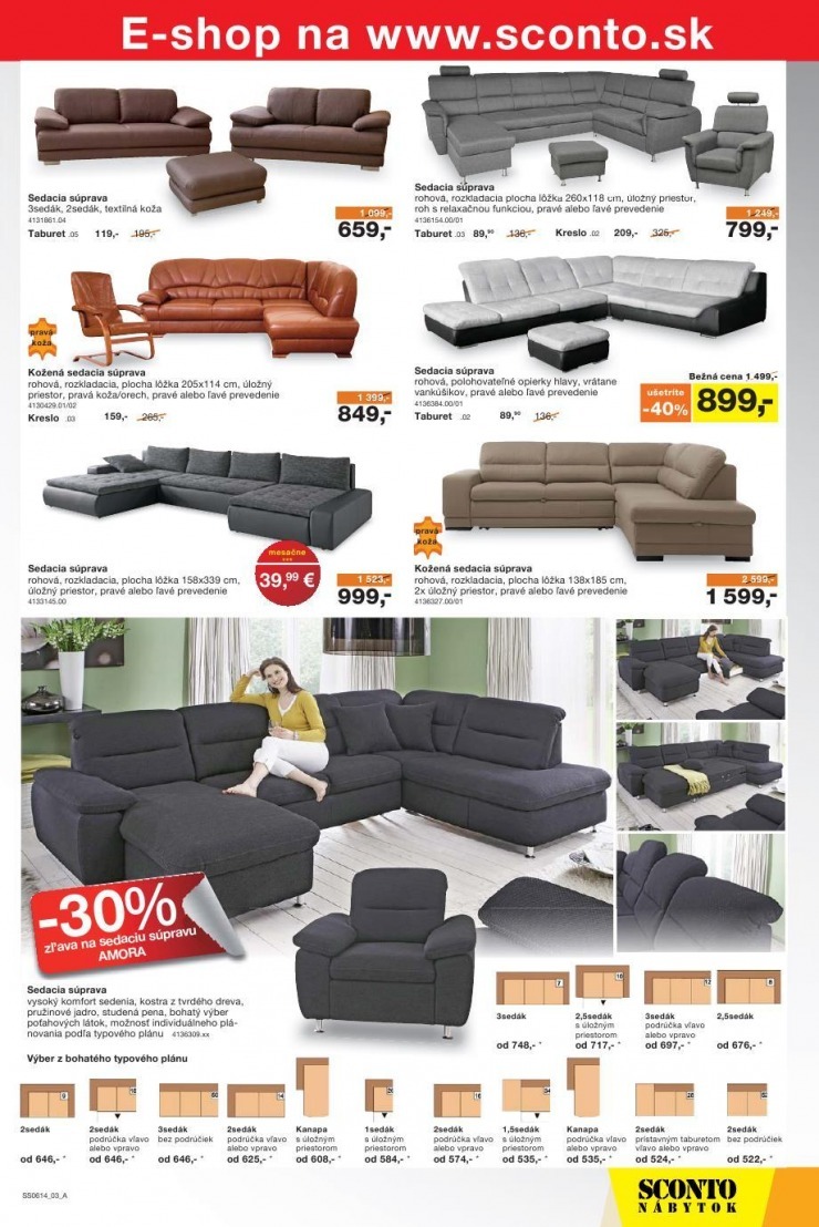 leták extra ponuka Sconto nábytok strana 3 leták extra ponuka Sconto nábytok strana 3