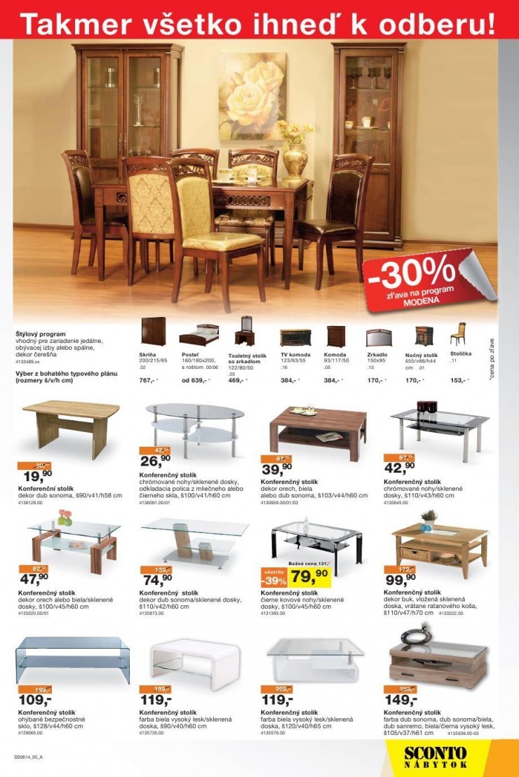 leták extra ponuka Sconto nábytok strana 5 leták extra ponuka Sconto nábytok strana 5