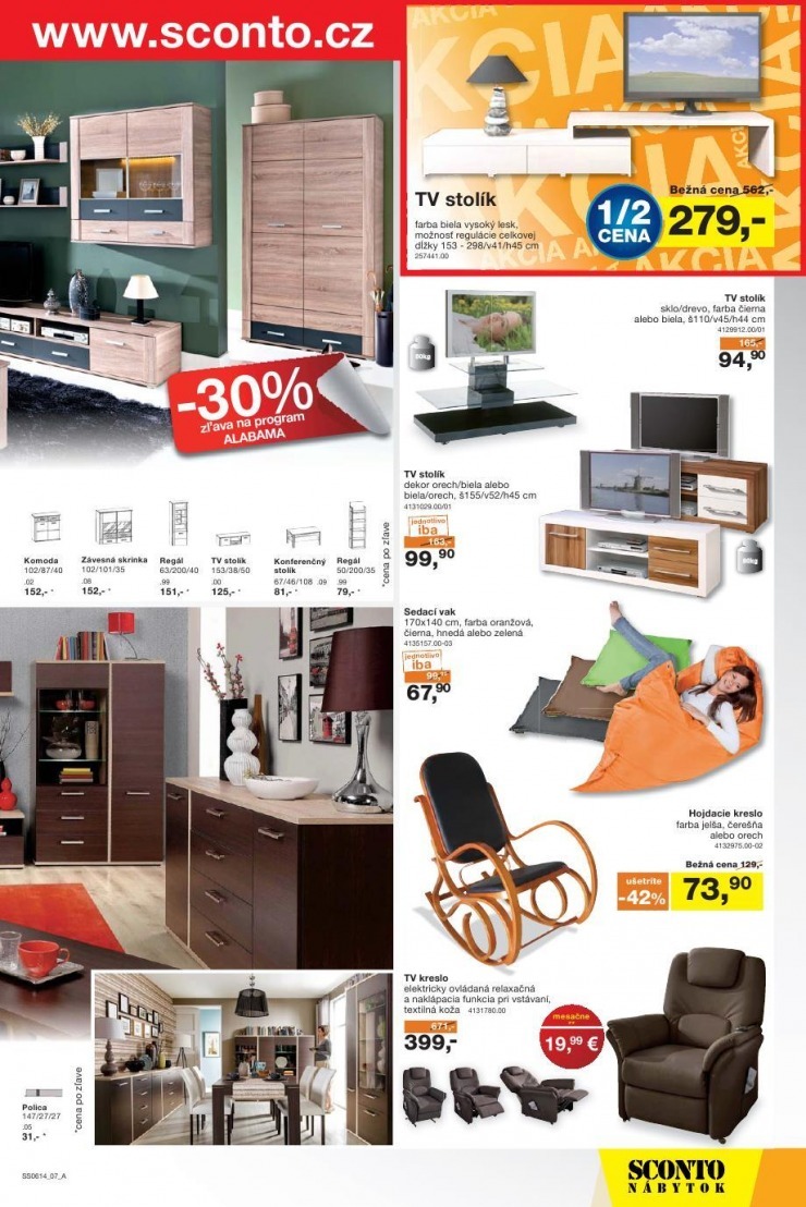 leták extra ponuka Sconto nábytok strana 7 leták extra ponuka Sconto nábytok strana 7