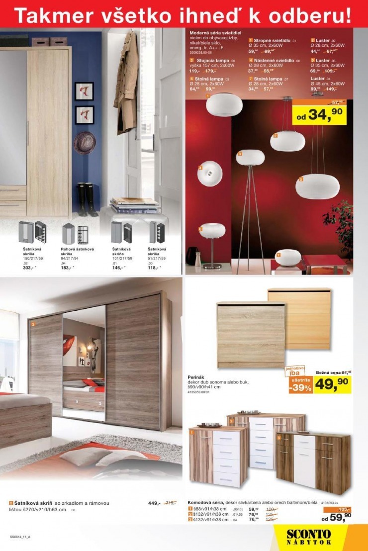 leták extra ponuka Sconto nábytok strana 11 leták extra ponuka Sconto nábytok strana 11