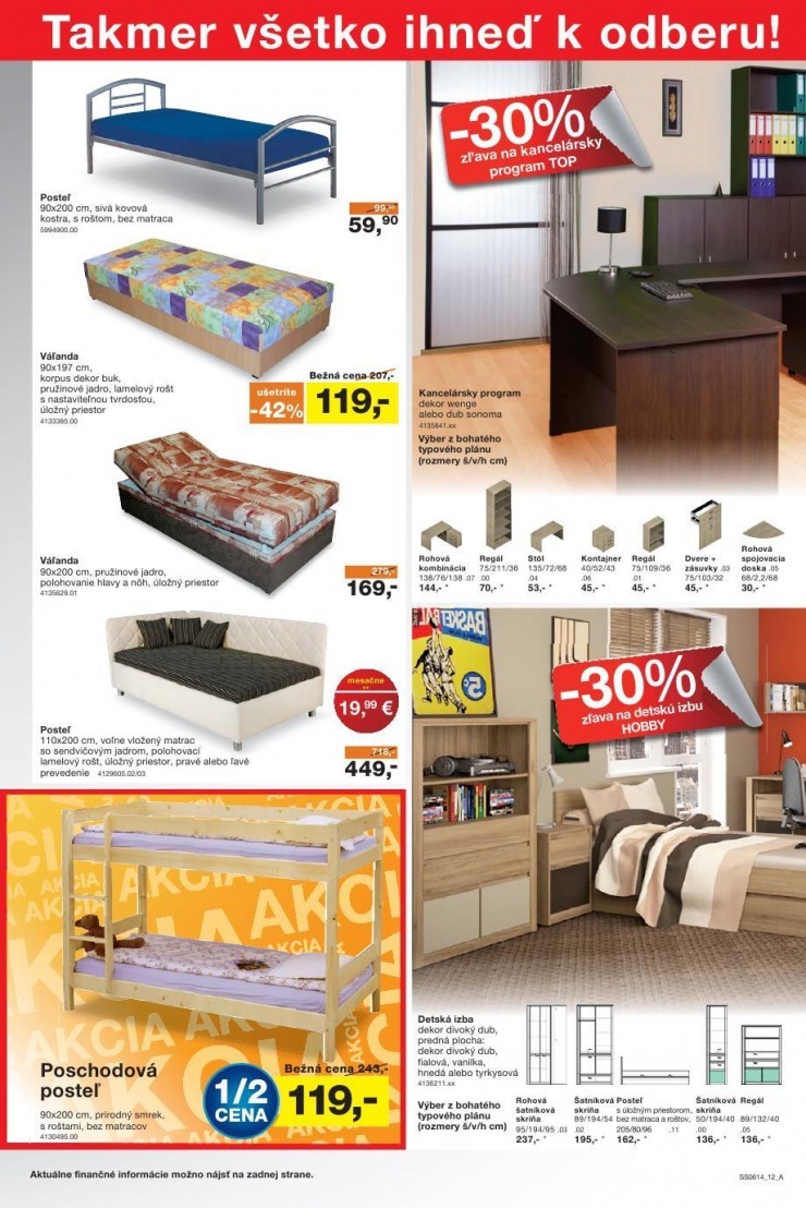 leták extra ponuka Sconto nábytok strana 12 leták extra ponuka Sconto nábytok strana 12