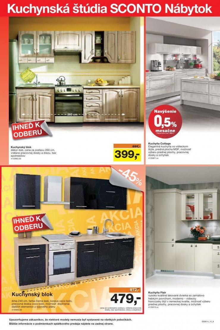leták extra ponuka Sconto nábytok strana 14 leták extra ponuka Sconto nábytok strana 14