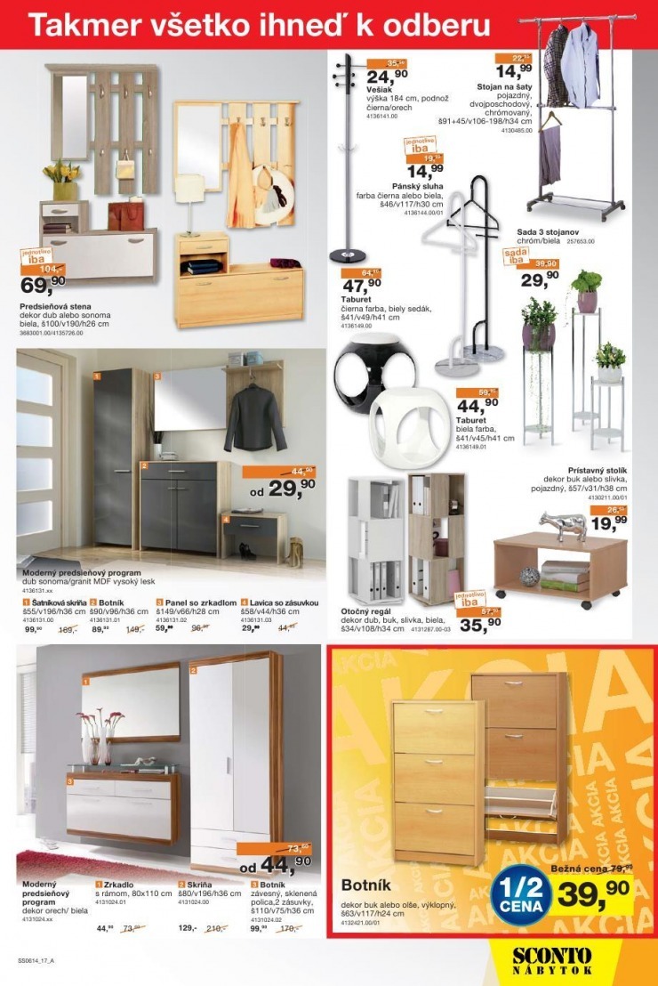 leták extra ponuka Sconto nábytok strana 17 leták extra ponuka Sconto nábytok strana 17
