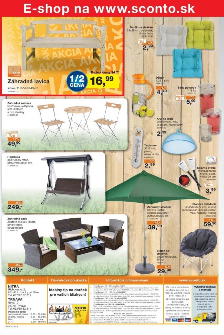 leták extra ponuka Sconto nábytok strana 20 leták extra ponuka Sconto nábytok strana 20