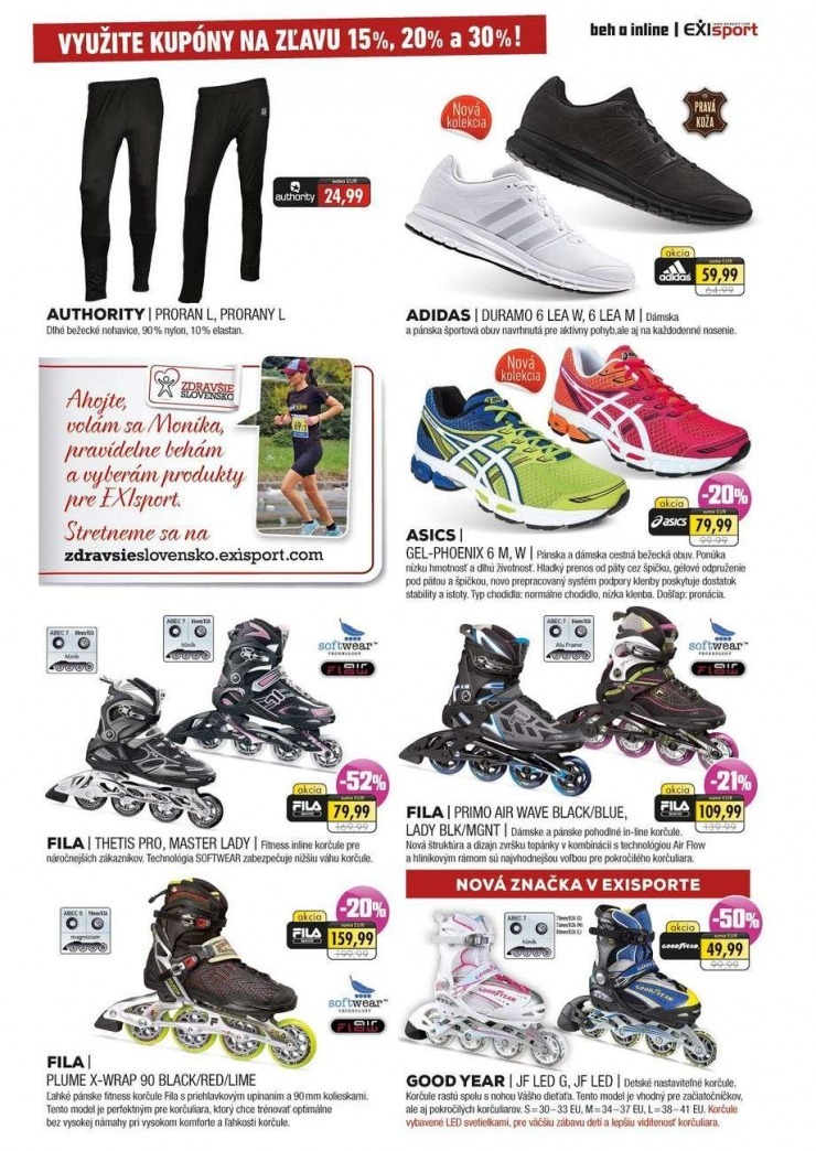 leták EXIsport leták - kupóny na zľavu strana 5 leták EXIsport leták - kupóny na zľavu strana 5