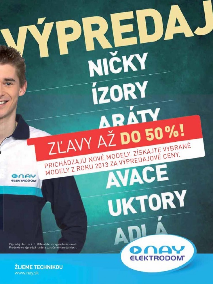 leták leták NAY Elektrodom - výpredaj strana 20 leták leták NAY Elektrodom - výpredaj strana 20