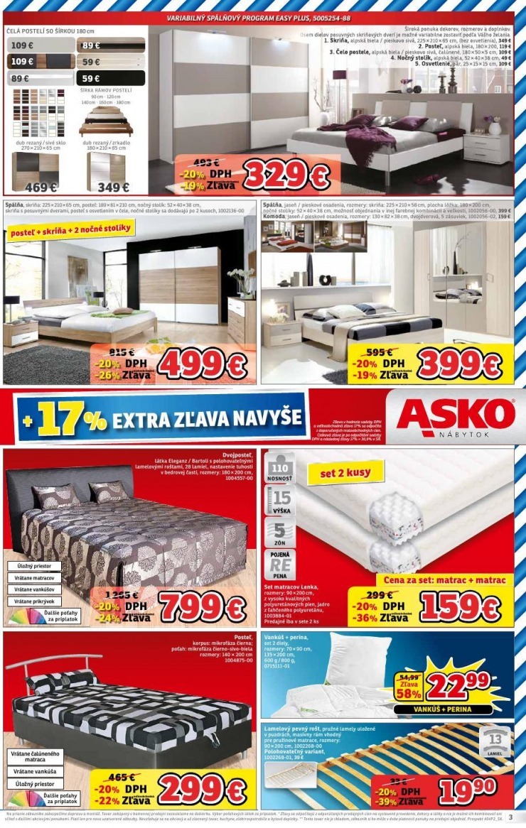 leták mimoriadný leták ASKO nábytok strana 3 leták mimoriadný leták ASKO nábytok strana 3