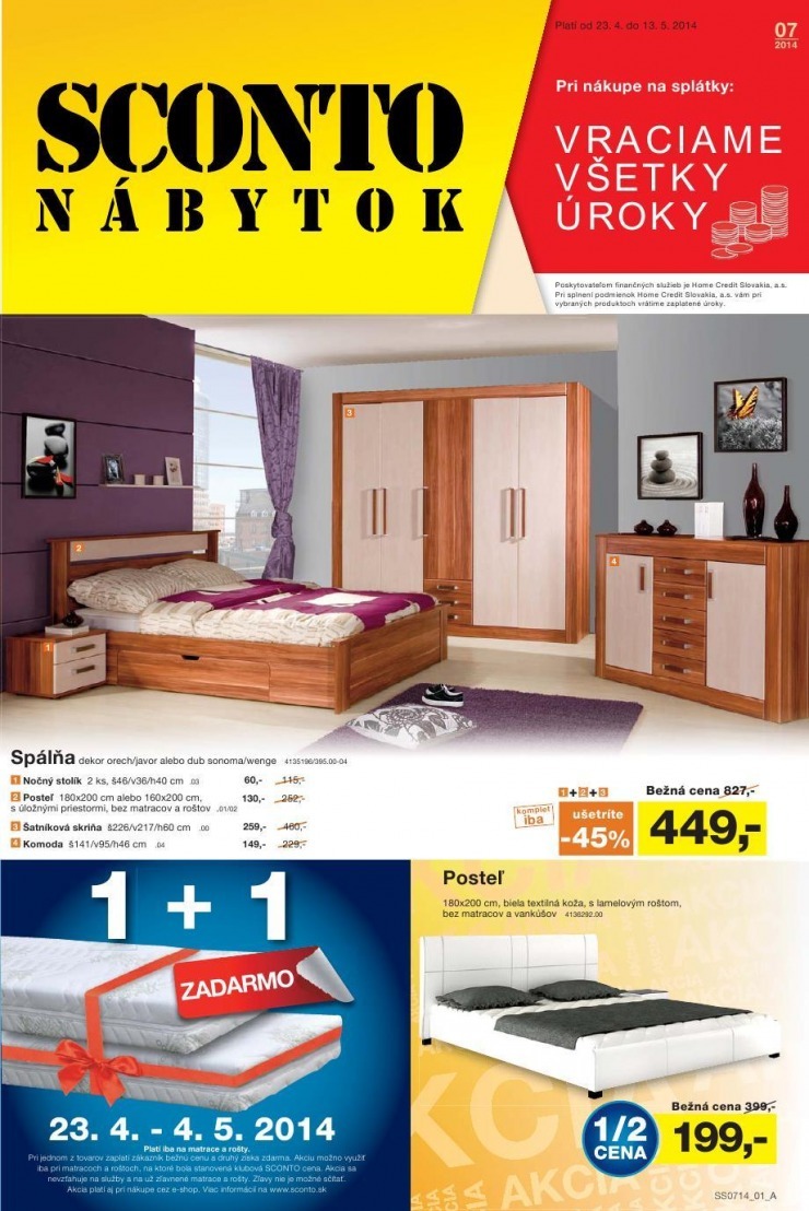 leták akčný leták Sconto strana 1 leták akčný leták Sconto strana 1