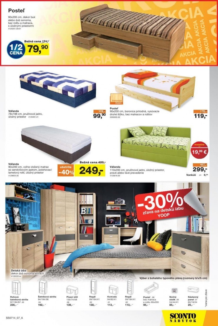 leták akčný leták Sconto strana 7 leták akčný leták Sconto strana 7