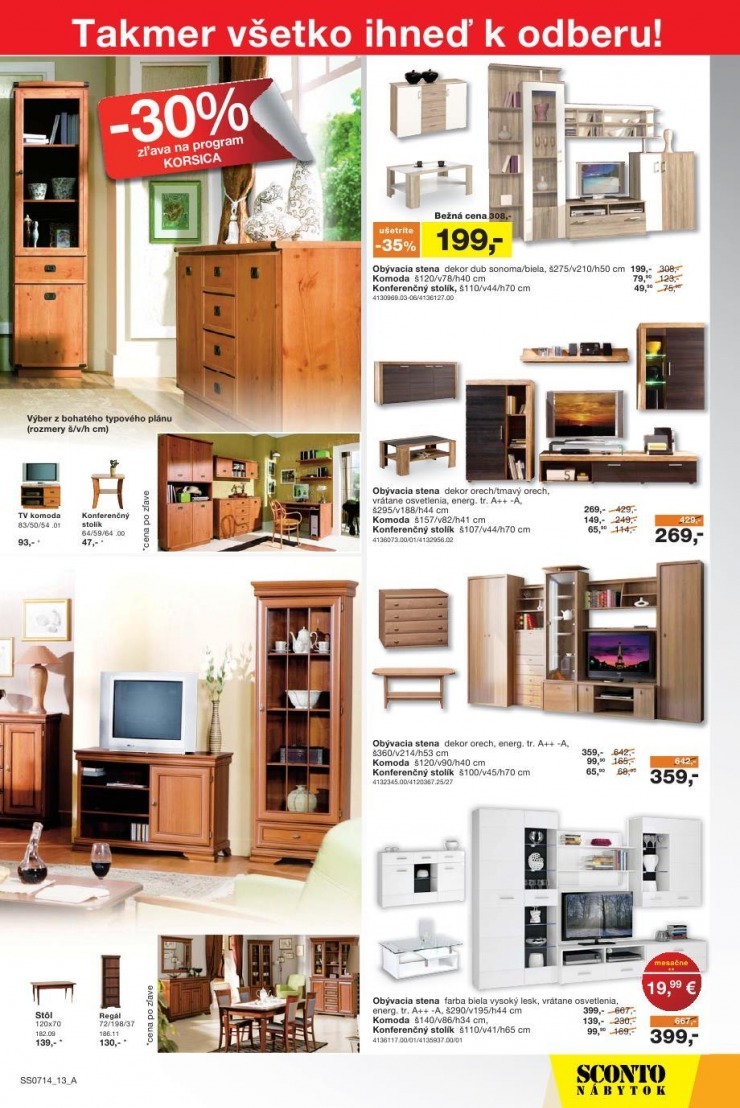 leták akčný leták Sconto strana 13 leták akčný leták Sconto strana 13