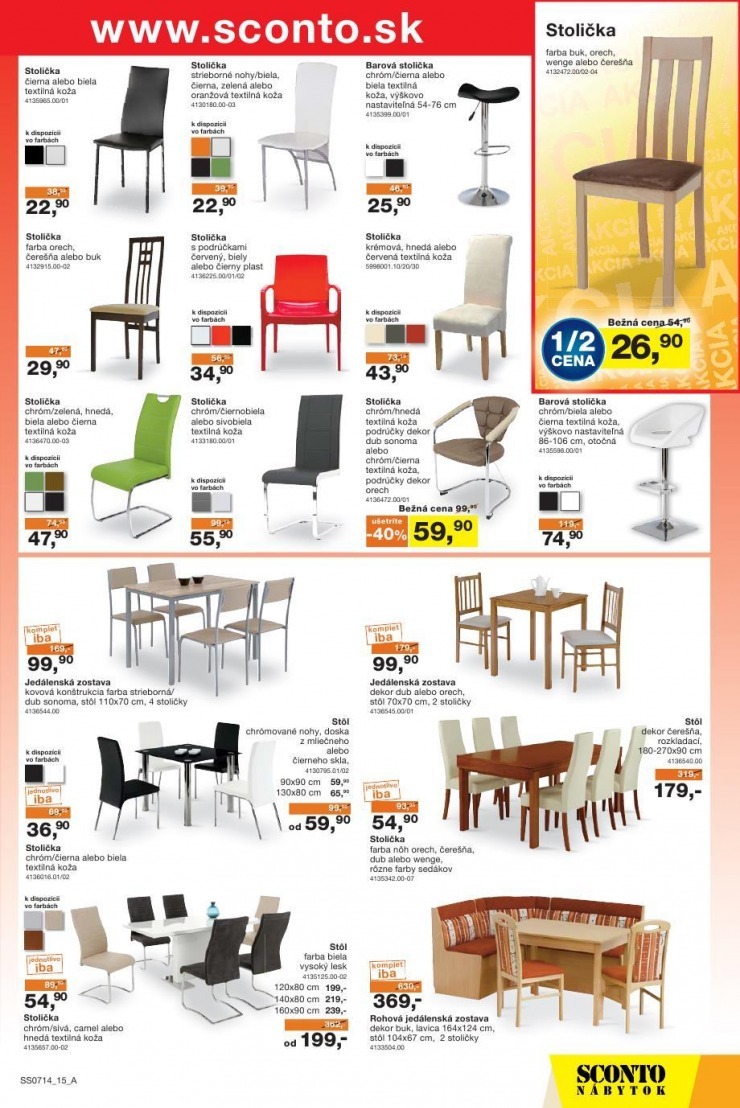leták akčný leták Sconto strana 15 leták akčný leták Sconto strana 15