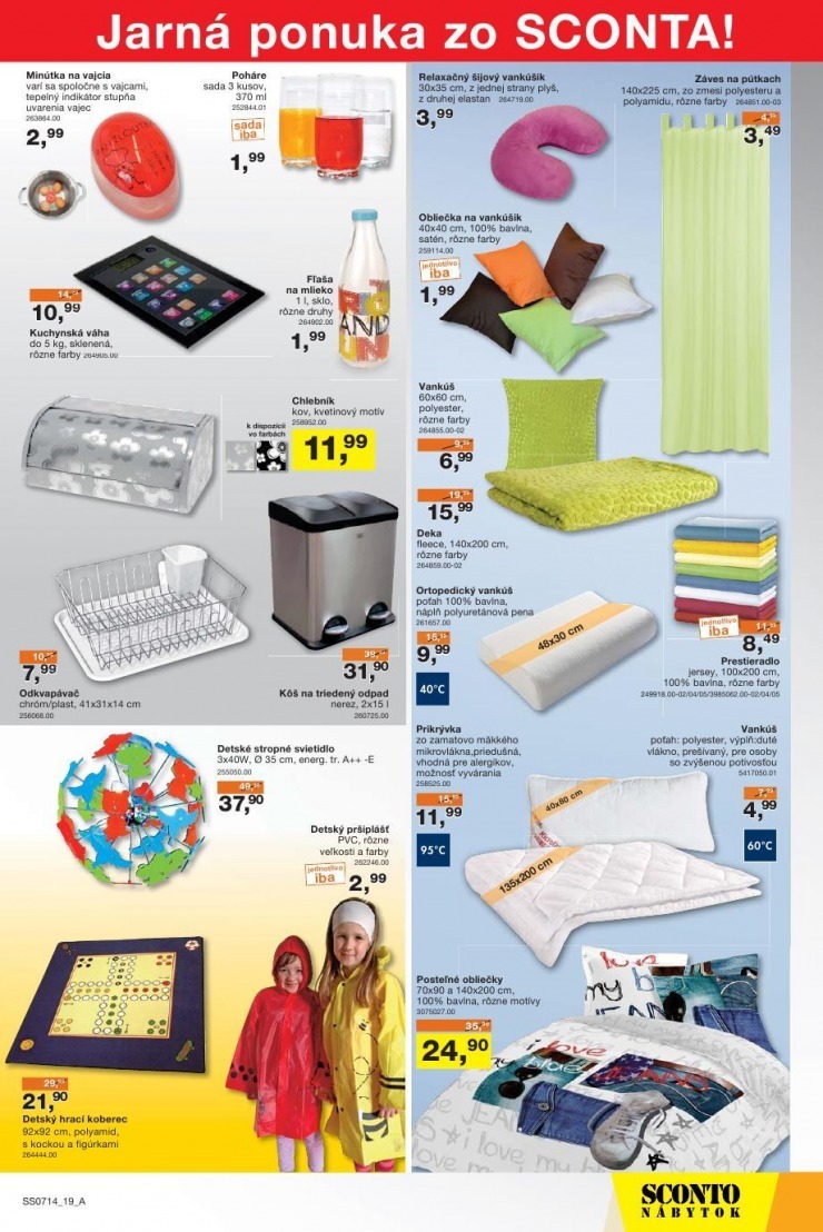 leták akčný leták Sconto strana 19 leták akčný leták Sconto strana 19