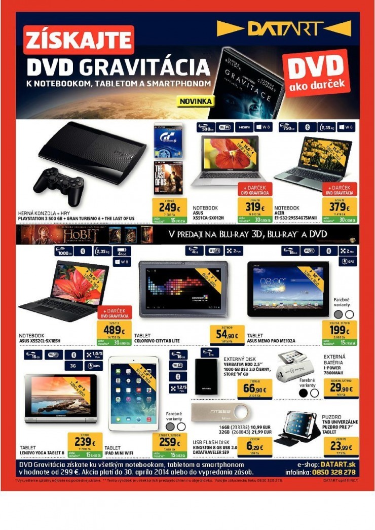 leták mimoriadná ponuka Datart strana 1 leták mimoriadná ponuka Datart strana 1