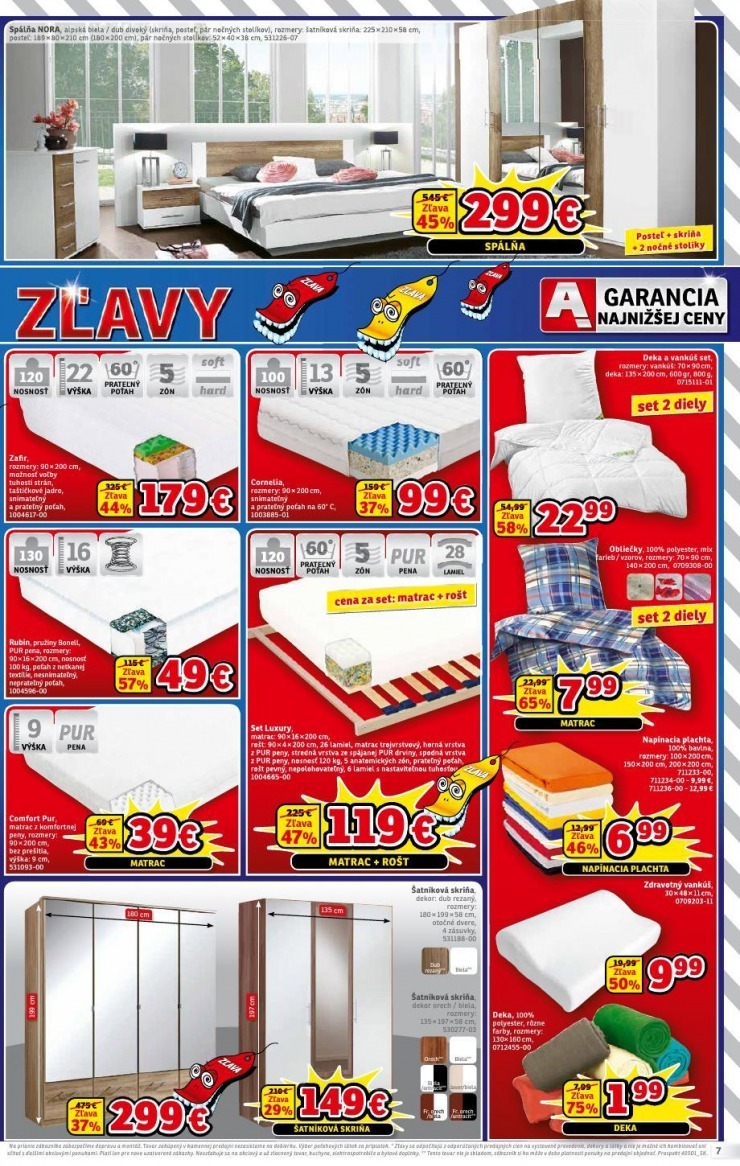 leták leták ASKO nábytok - bláznivé zľavy strana 7 leták leták ASKO nábytok - bláznivé zľavy strana 7