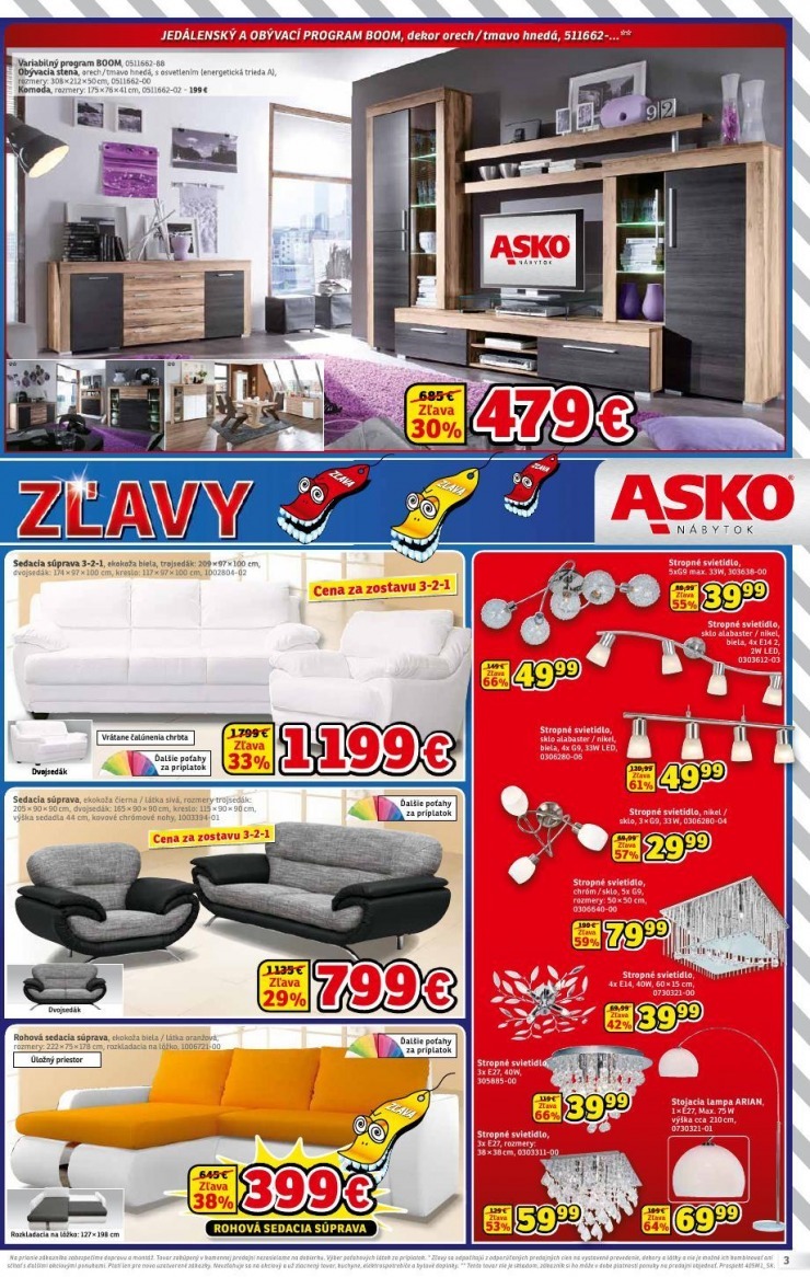 leták špeciálna ponuka ASKO nábytok strana 3 leták špeciálna ponuka ASKO nábytok strana 3