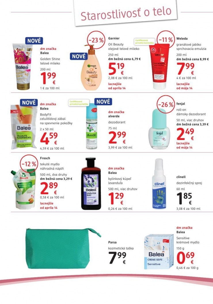 leták extra leták dm drogerie strana 12 leták extra leták dm drogerie strana 12