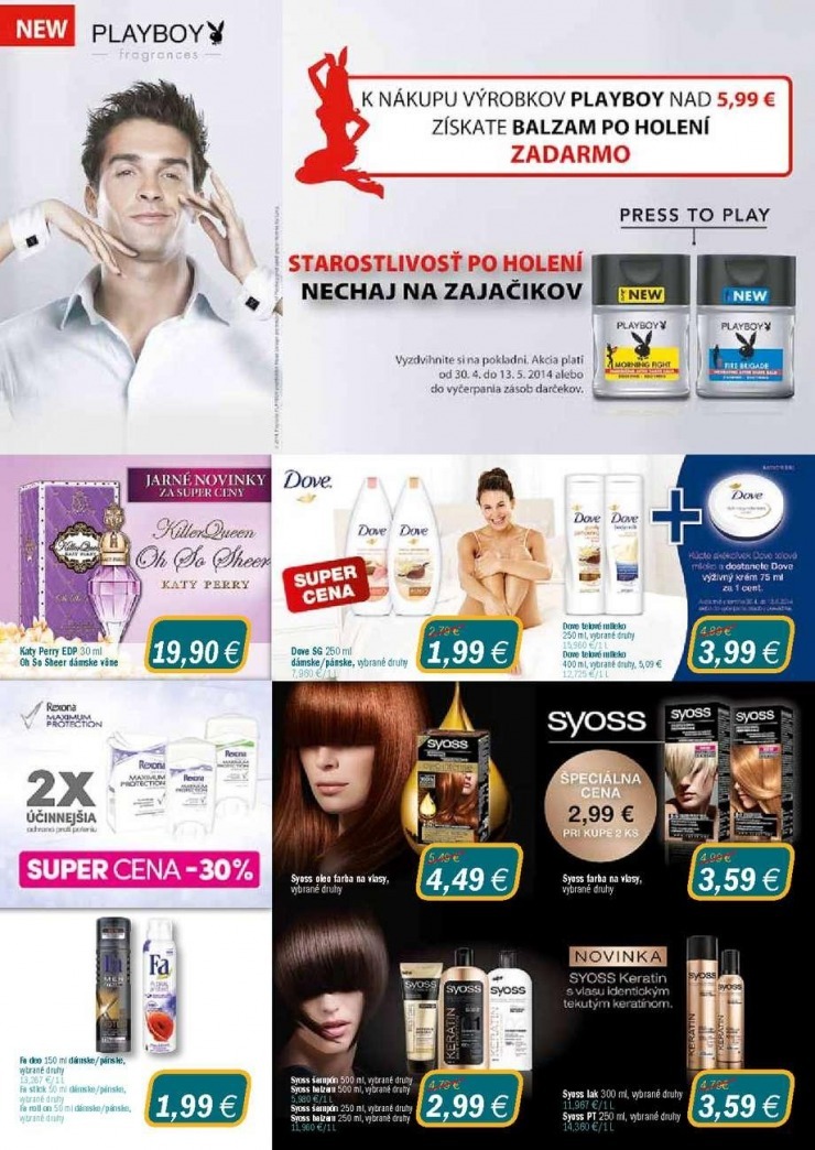 leták 101 Drogerie extra leták strana 3 leták 101 Drogerie extra leták strana 3
