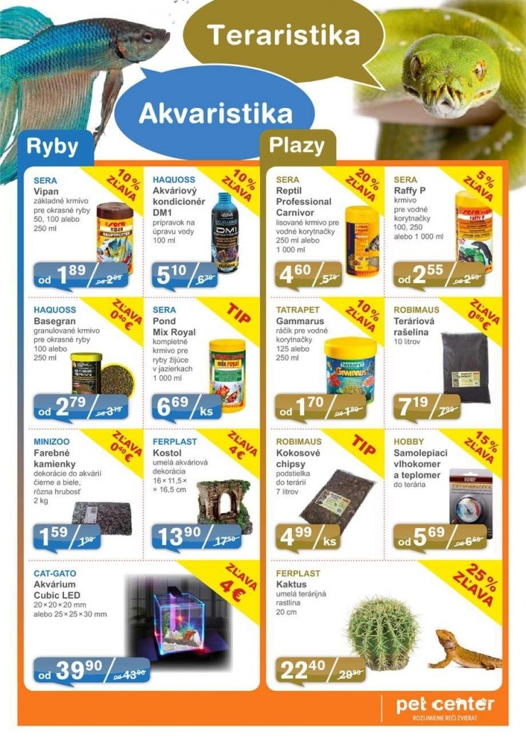 leták Pet Center akciový leták strana 11 leták Pet Center akciový leták strana 11