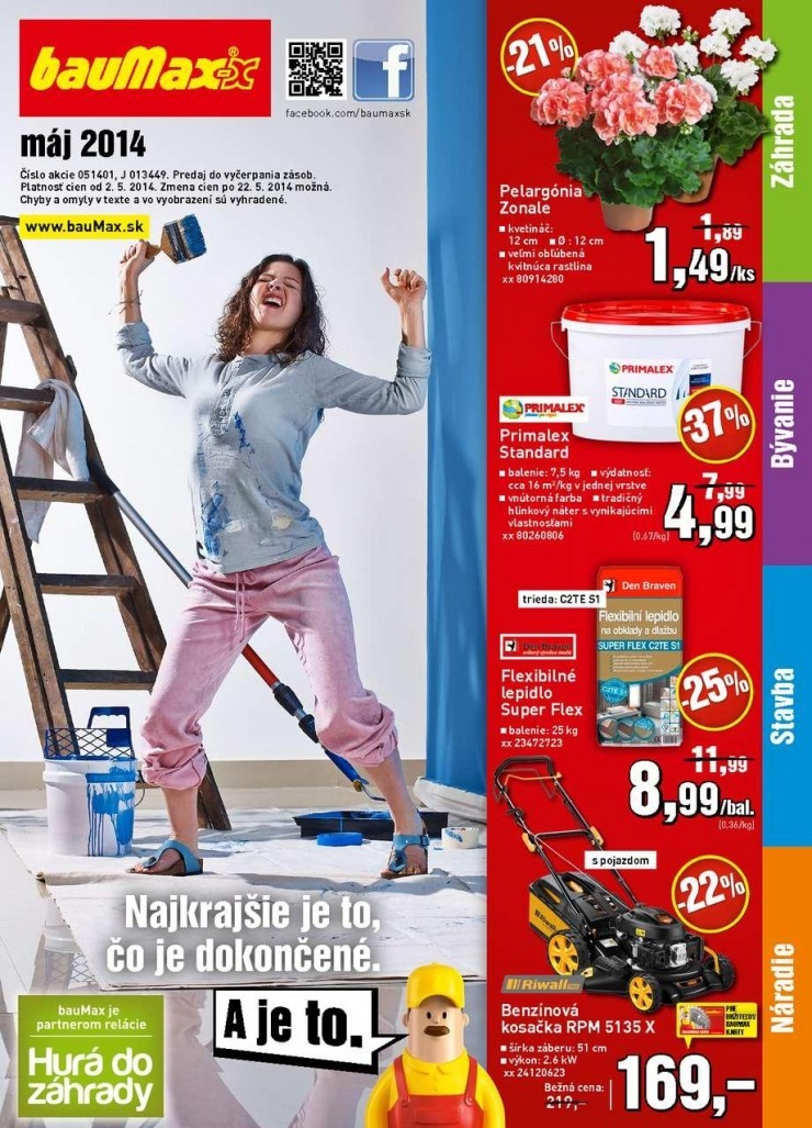 leták akciový katalóg bauMax strana 1 leták akciový katalóg bauMax strana 1