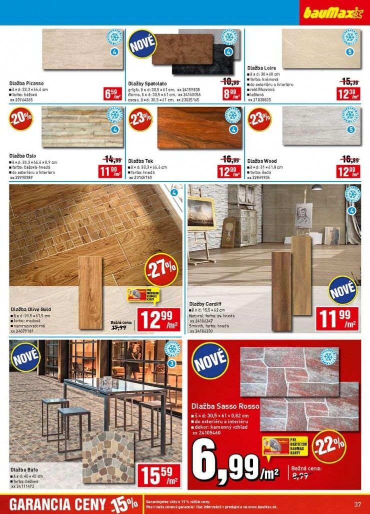 leták akciový katalóg bauMax strana 37 leták akciový katalóg bauMax strana 37
