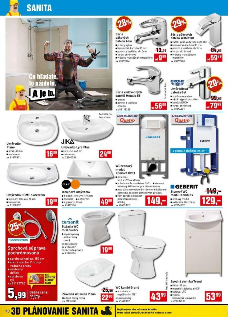 leták akciový katalóg bauMax strana 40 leták akciový katalóg bauMax strana 40