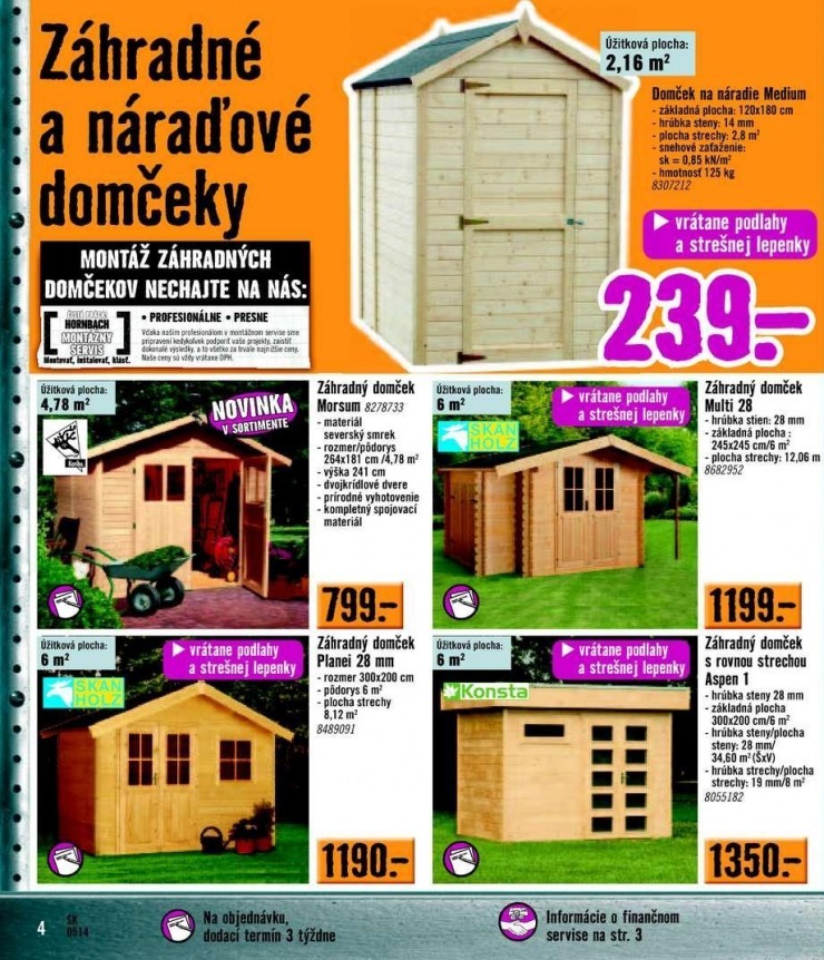 leták akčný leták HORNBACH strana 4 leták akčný leták HORNBACH strana 4