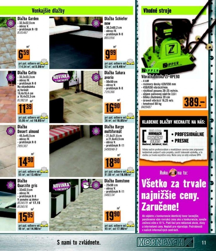 leták akčný leták HORNBACH strana 11 leták akčný leták HORNBACH strana 11