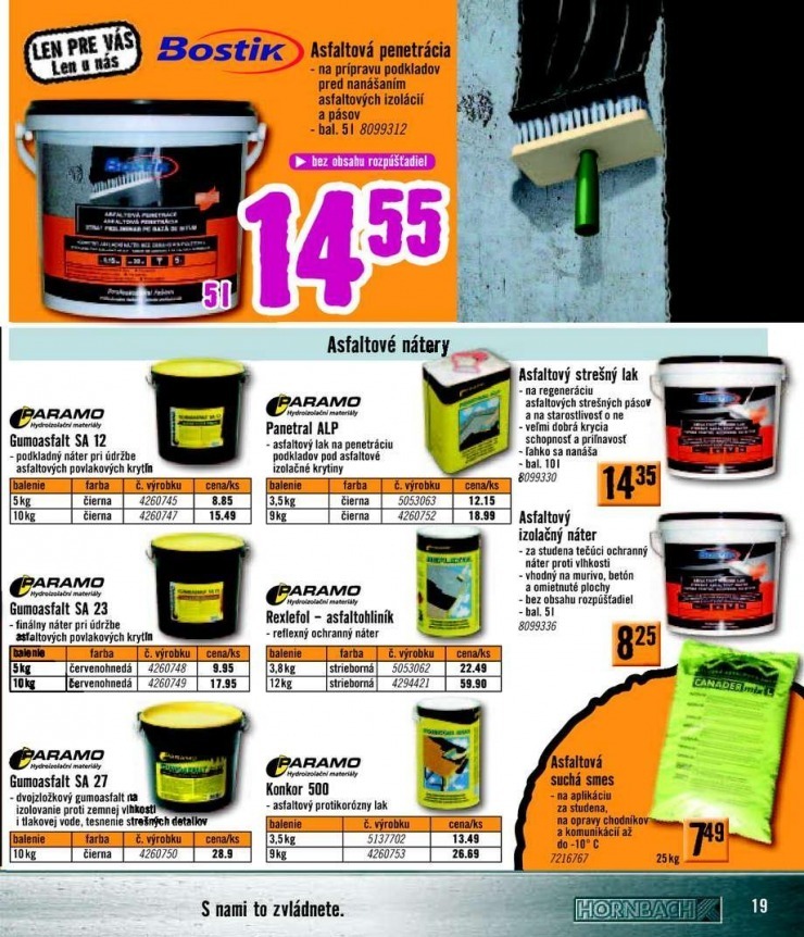 leták akčný leták HORNBACH strana 19 leták akčný leták HORNBACH strana 19
