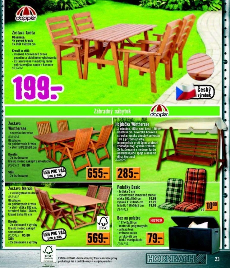leták akčný leták HORNBACH strana 23 leták akčný leták HORNBACH strana 23