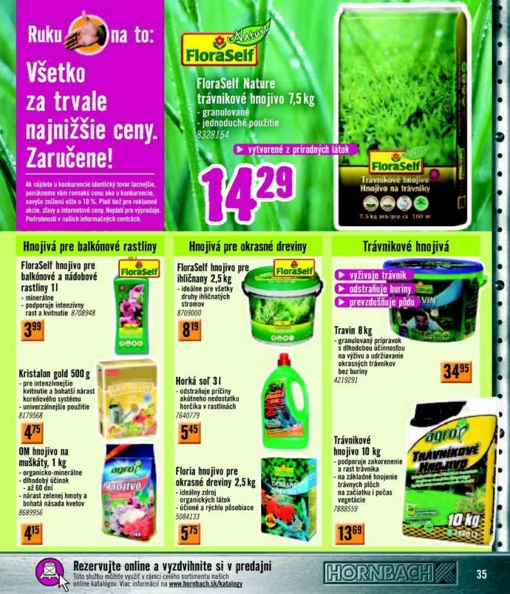 leták akčný leták HORNBACH strana 35 leták akčný leták HORNBACH strana 35
