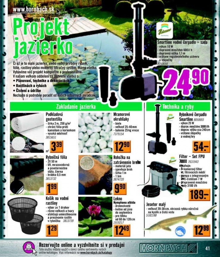 leták akčný leták HORNBACH strana 41 leták akčný leták HORNBACH strana 41