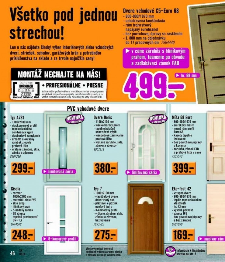 leták akčný leták HORNBACH strana 46 leták akčný leták HORNBACH strana 46