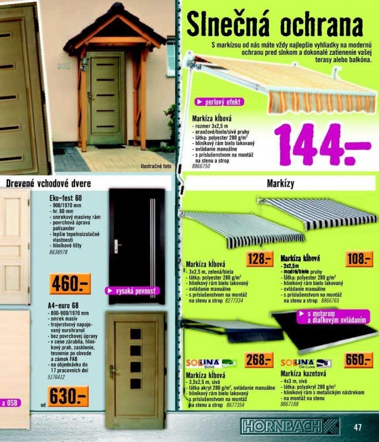 leták akčný leták HORNBACH strana 47 leták akčný leták HORNBACH strana 47